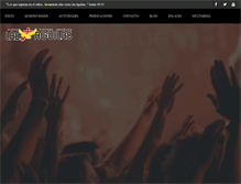 Tablet Screenshot of iglesialasaguilas.com